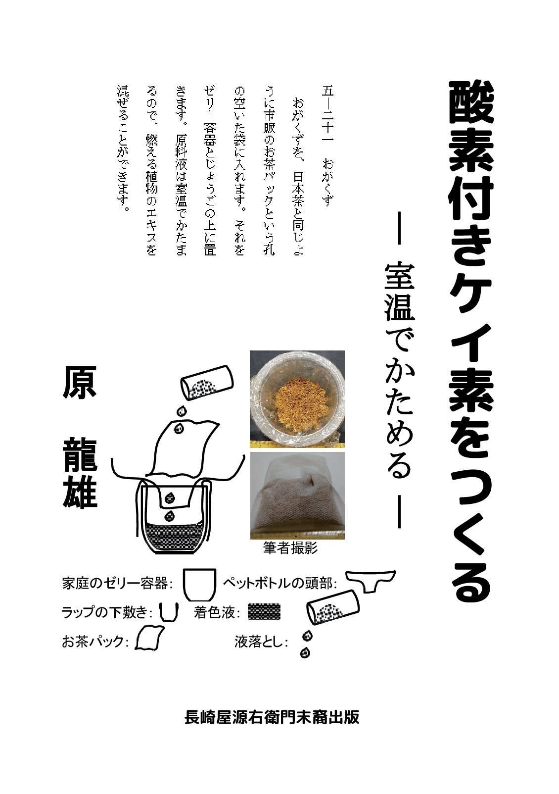 酸素付きケイ素をつくる ―室温でかためる―（改訂版）の表紙